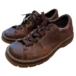 Vtg Dr. Martens Men’s Shoes Chunky Derby Brown Leather Size 11
